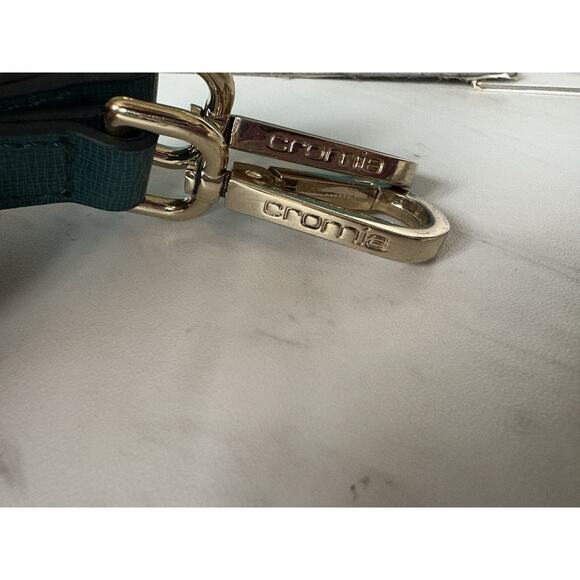 Cromia Italian Leather Handbag Purse – Peacock Luxe Designer Christmas Gift $465 - Picture 11 of 14